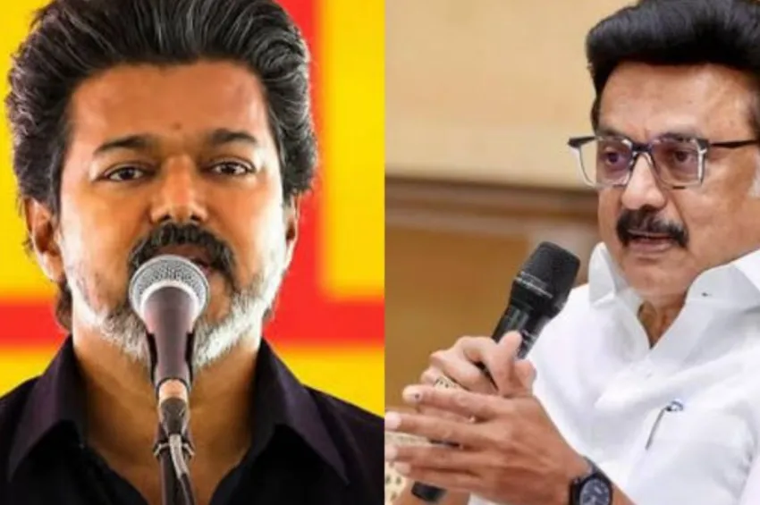 தி.மு.க., அ.தி.மு.க.வை ஒரே நேரத்தில் கையாளும் விஜய்? அரசியல் வியூகம் தீவிரம்!