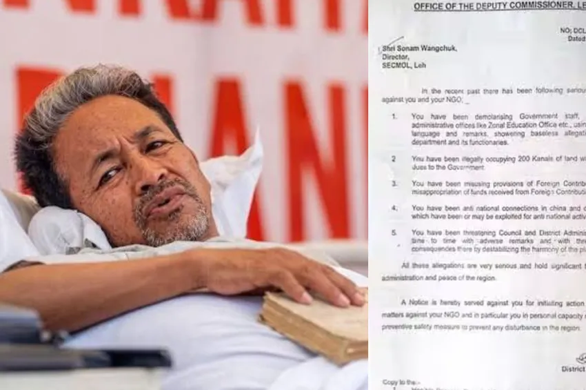 உண்ணாவிரதத்தை முடிக்க 3 கோரிக்கைகள்... சோனம் வாங்சுக் அதிரடி! உண்ணாவிரதத்தை முடிக்க 3 கோரிக்கைகள்... சோனம் வாங்சுக் அதிரடி!