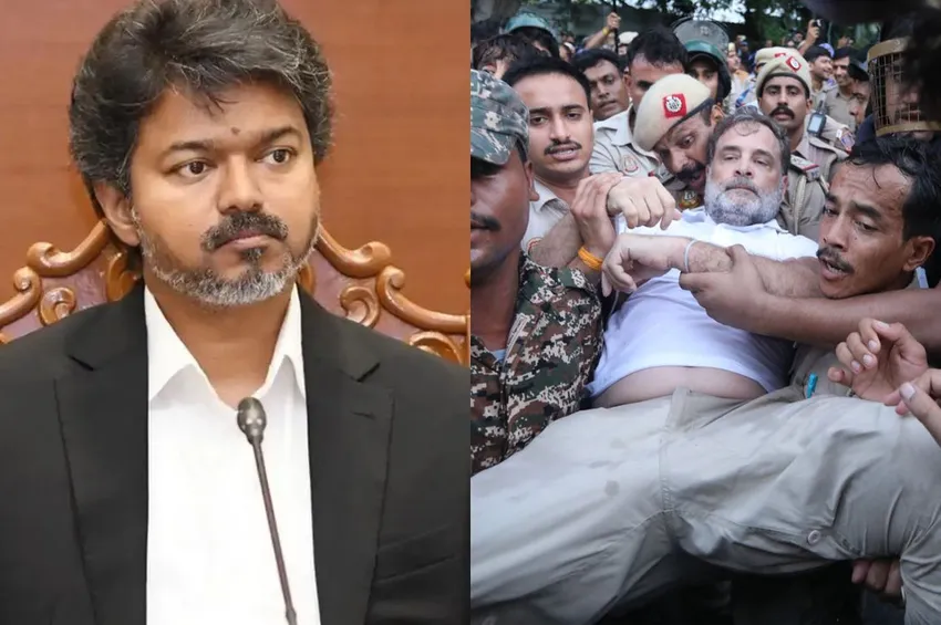 நீட் தேர்வு விவகாரம்: ராகுல் காந்தி கைது.. கொந்தளித்த முதலமைச்சர் விஜய்! நீட் தேர்வு விவகாரம்: ராகுல் காந்தி கைது.. கொந்தளித்த முதலமைச்சர் விஜய்!