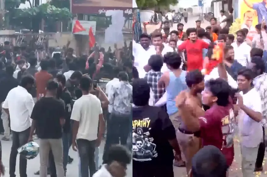 'ஜனநாயகன்' ரிலீஸ்: களைகட்டும் திரையரங்குகள்.. ரசிகர்கள் உற்சாக கொண்டாட்டம்!