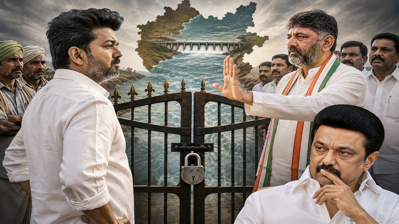 காவிரி விவகாரம்: முதலமைச்சர் விஜய்க்கு கேட்டை சாத்திவிட்டார்கள்..! ஸ்டாலின் கடும் விமர்சனம்..!