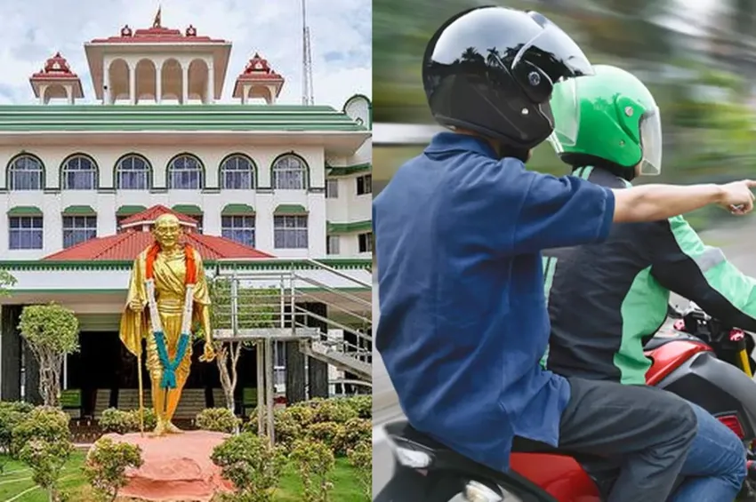பைக் டாக்சிக்கு டாட்டா...  உயர் நீதிமன்ற மதுரை கிளை அதிரடி உத்தரவு!