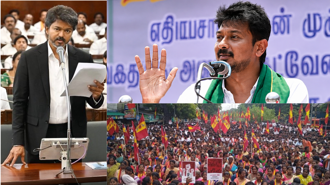 கைதான உதயநிதி... த.வெ.க.வினர் இன்று கண்டன ஆர்ப்பாட்டம்... 
