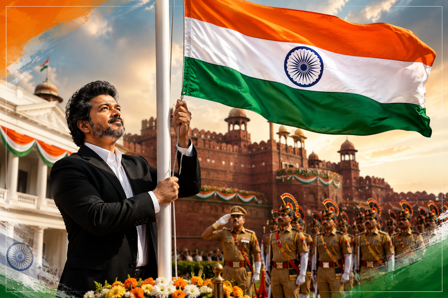 முதல்முறை முதலமைச்சராக கொடியேற்றும் விஜய்: சுதந்திர தின விழா பணிகள் தீவிரம்