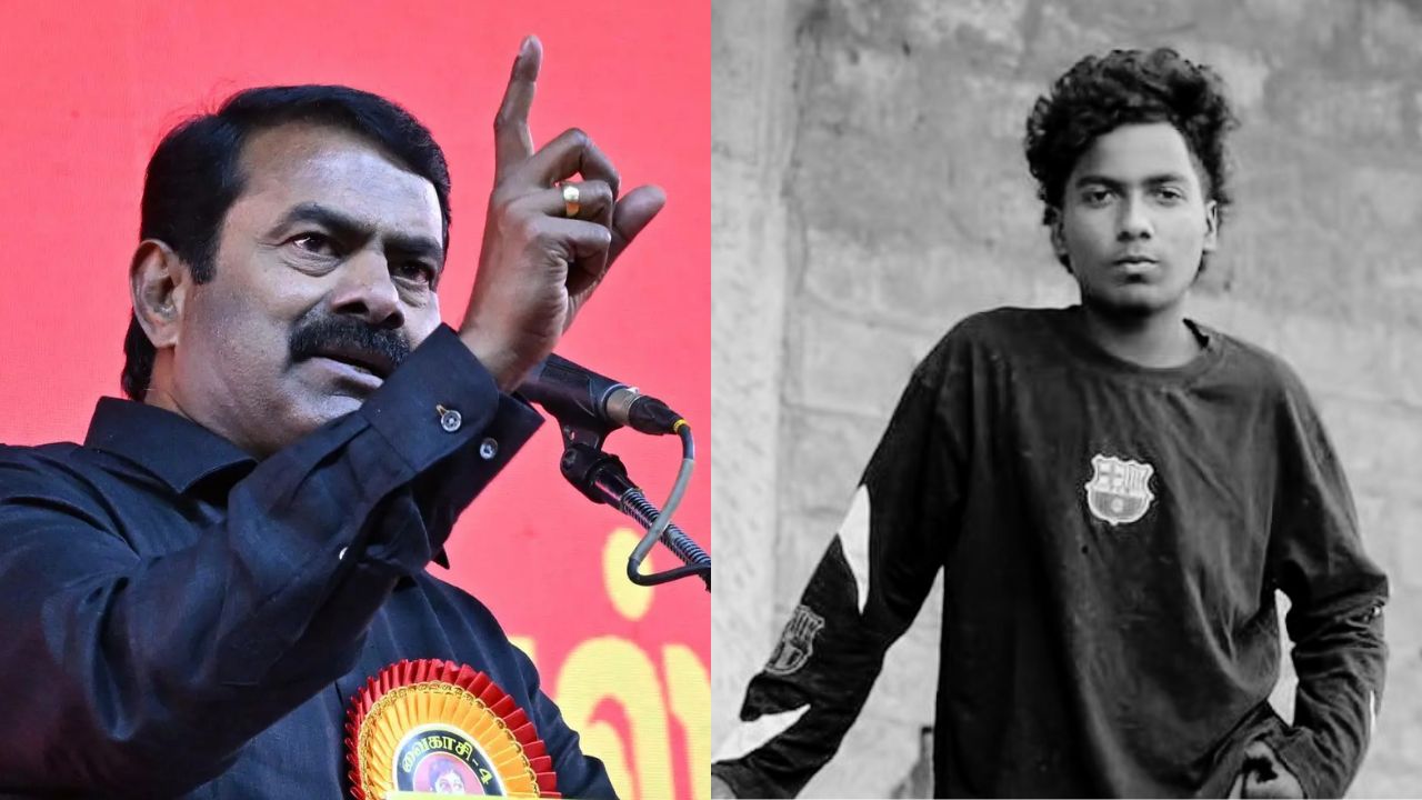 கோவை மாணவன் கொலையை மூடி மறைப்பதா? சீமான் கண்டனம்!