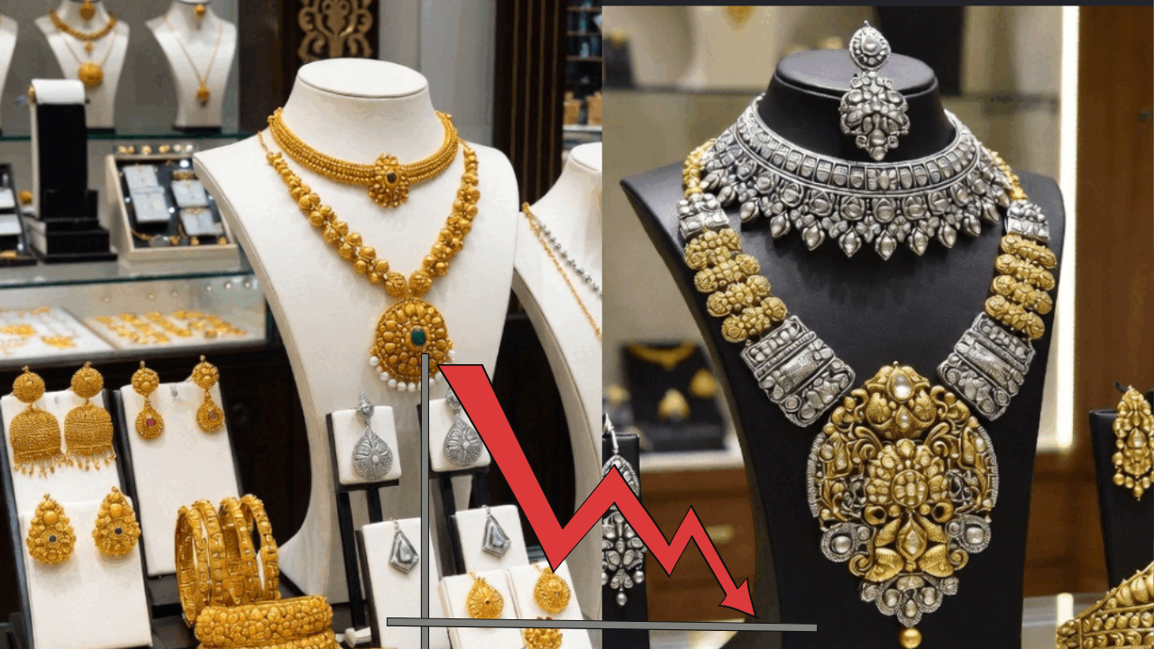 தங்கம் விலை இன்று ஒரு கிராம் ரூ.180 குறைவு... வெள்ளி விலையும் குறைவு!