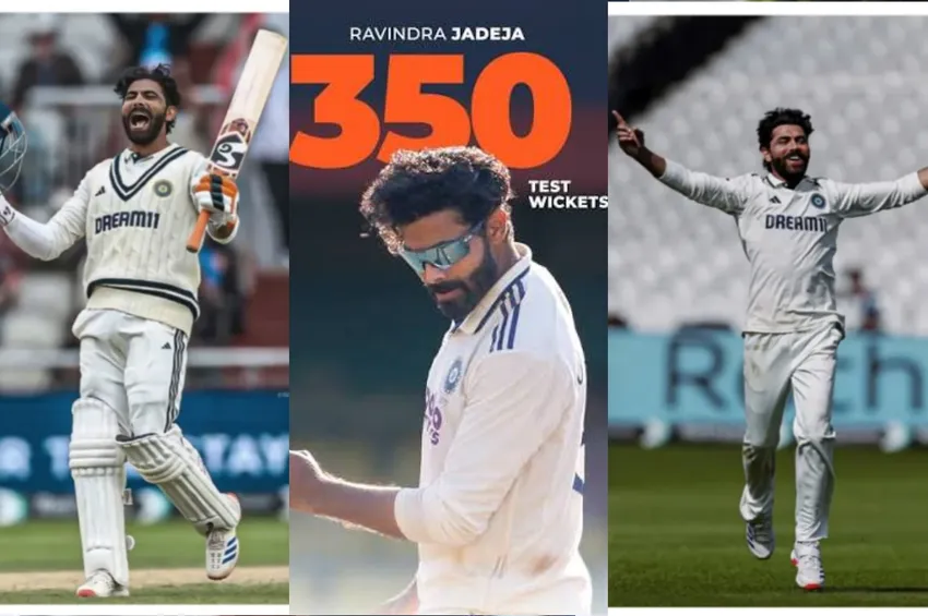 350 விக்கெட்டுகள்... ஜடேஜா மாஸ் சாதனை!