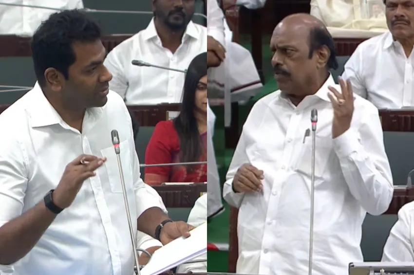 முதலமைச்சர் அலுவலகம் மாற்றம் ஏன்? எ.வ. வேலு எழுப்பிய கேள்வி.. அமைச்சர் ஆதவ் தந்த விளக்கம்!