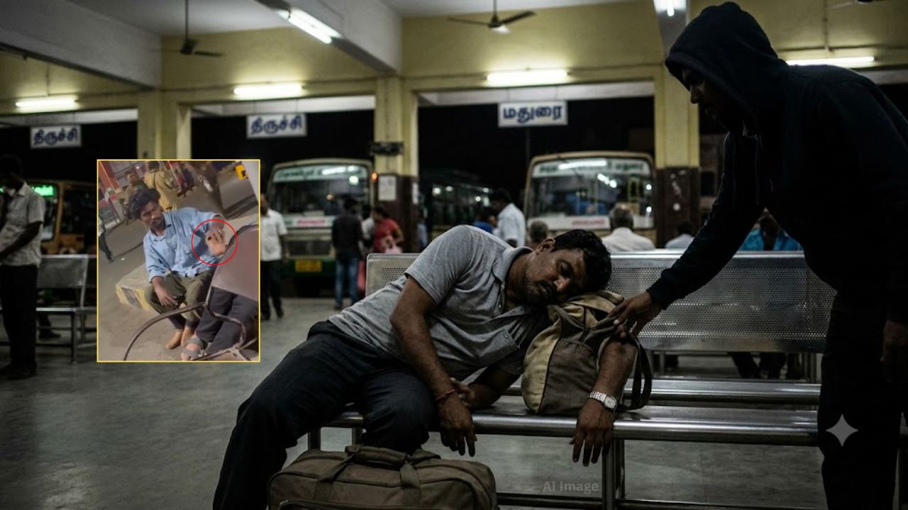 குடிமகன்களே உஷார்.. மட்டையானவரிடம் ஆட்டைய போடும் கும்பல்!