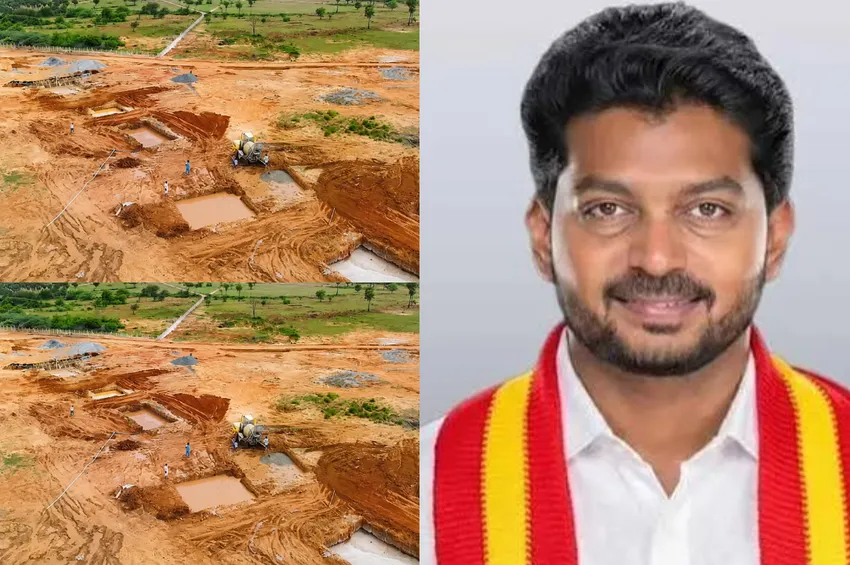 கல்குவாரி எதிர்ப்பு... 38 கிராம மக்கள் போராட்டம்! அமைச்சர் பிரபு சொன்னது என்ன?