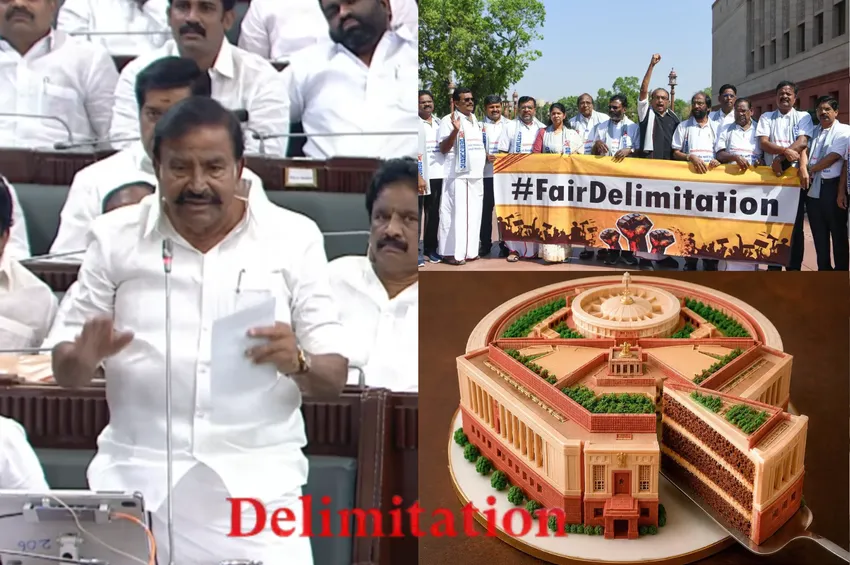 தொகுதி மறுவரையறையை ஆதரிக்கிறதா திமுக? வாய் விட்டாரா கே.என்.நேரு?