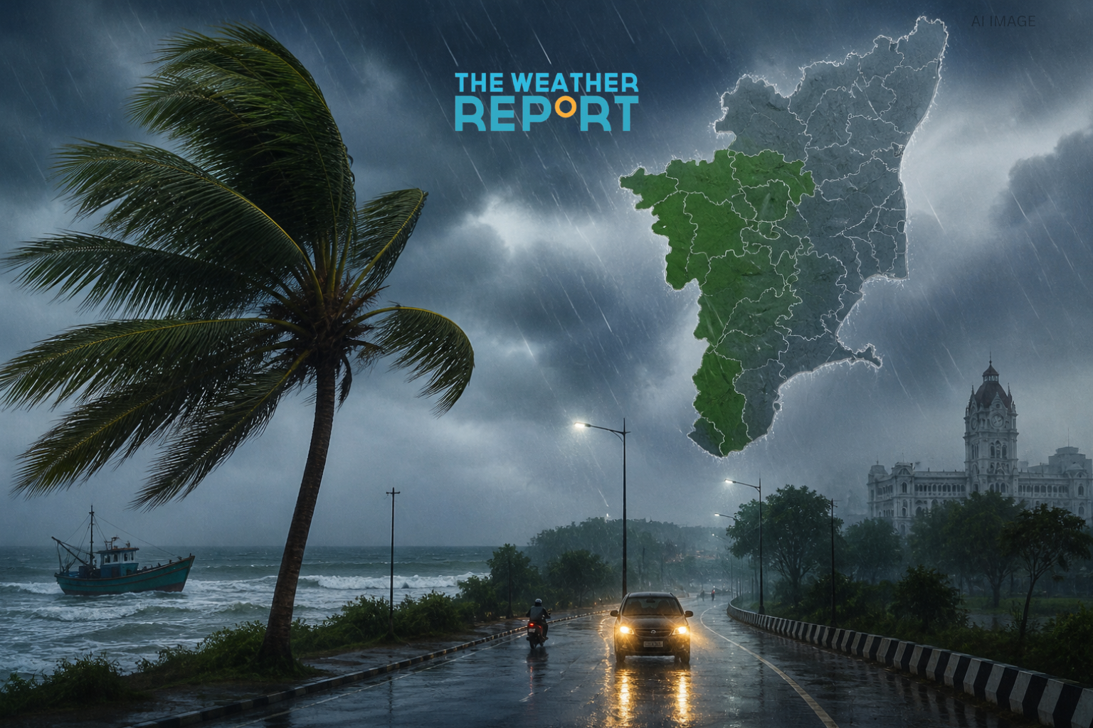  இன்று, நாளை கனமழை எச்சரிக்கை! வானிலை மையம் அறிவிப்பு...