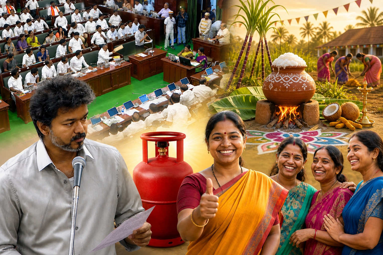 பெண்களுக்கு காத்திருக்கும் ஆஃபர் .... பொங்கலுக்கு விஜயின் அதிரடி அறிவிப்பு!