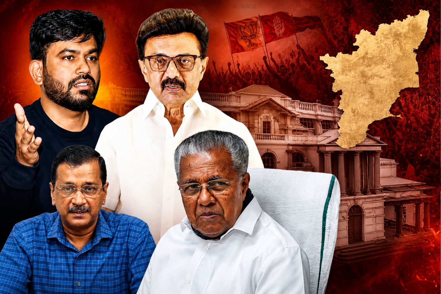 தேசிய அளவில் மூன்றாம் அணி? CJP + DMK + CPM + AAP கூட்டணி?