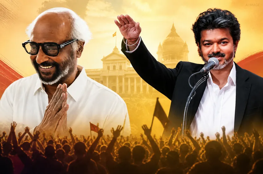 விஜய்யின் 100-நாள் ஆட்சி... வைரலான ரஜினியின் ரியாக்சன்!