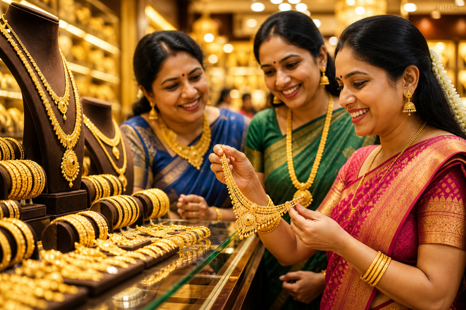 அதிரடியாய் குறைந்து வரும் தங்கத்தின் விலை! என்ன நகை வாங்க போலாமா? 