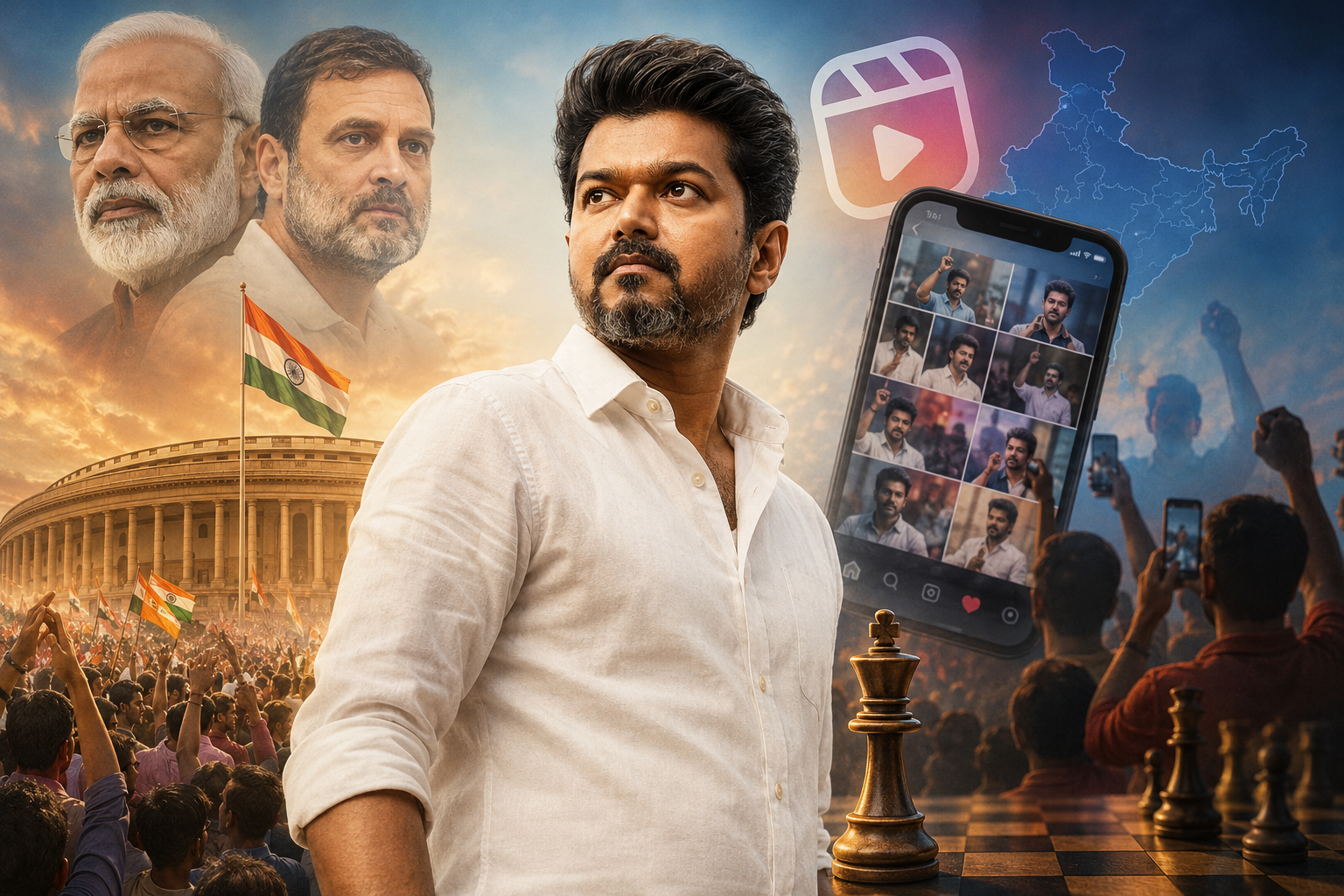 பிரதமர் வேட்பாளர் விஜய்யா? வடஇந்திய சோஷியல் மீடியாவில் திடீர் ட்ரெண்டிங்!