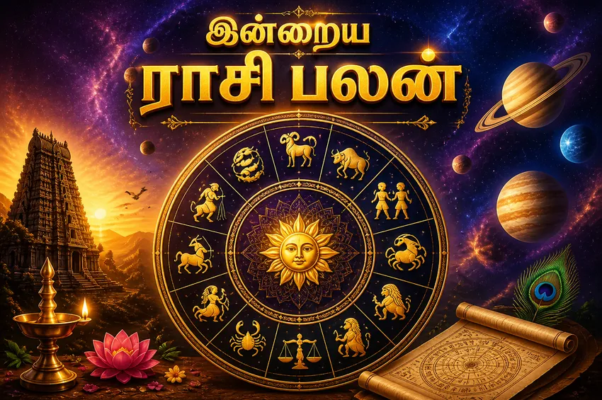 இன்றைய நாள் எப்படி இருக்கும்? உங்கள் ராசிக்கான முழு பலன்கள்