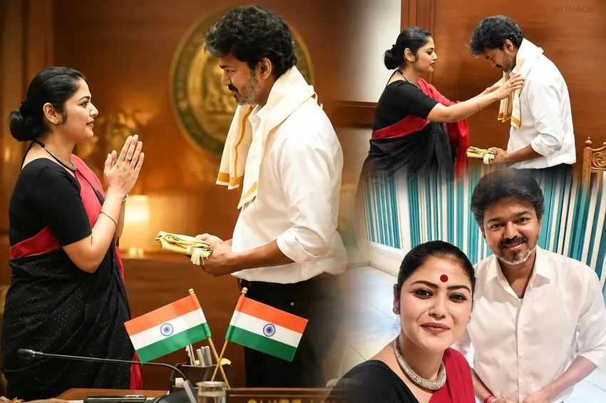 விஜய் - சாயோனி கோஷ் சந்திப்பு.. அரசியல் வட்டாரத்தில் பரபரப்பு! விஜய் - சாயோனி கோஷ் சந்திப்பு.. அரசியல் வட்டாரத்தில் பரபரப்பு!