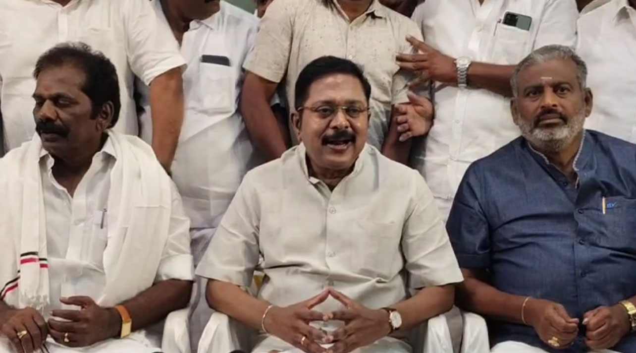   “தாமரை மலரும், ஆனால் இலைகளை அழுத்தாது” - டிடிவி தினகரன் 