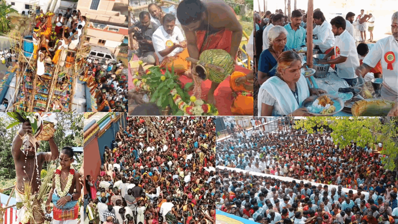 கோயில்களில் குடமுழுக்கு விழா கோலாகலம்.. ஏராளமான பக்தர்கள் சாமி தரிசனம்!