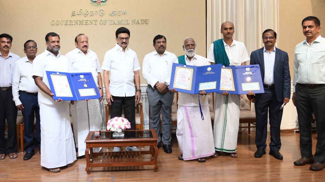 3 விவசாயிகளுக்கு நம்மாழ்வார் விருது- எந்த மாவட்டத்தை சார்ந்தவர்கள்?