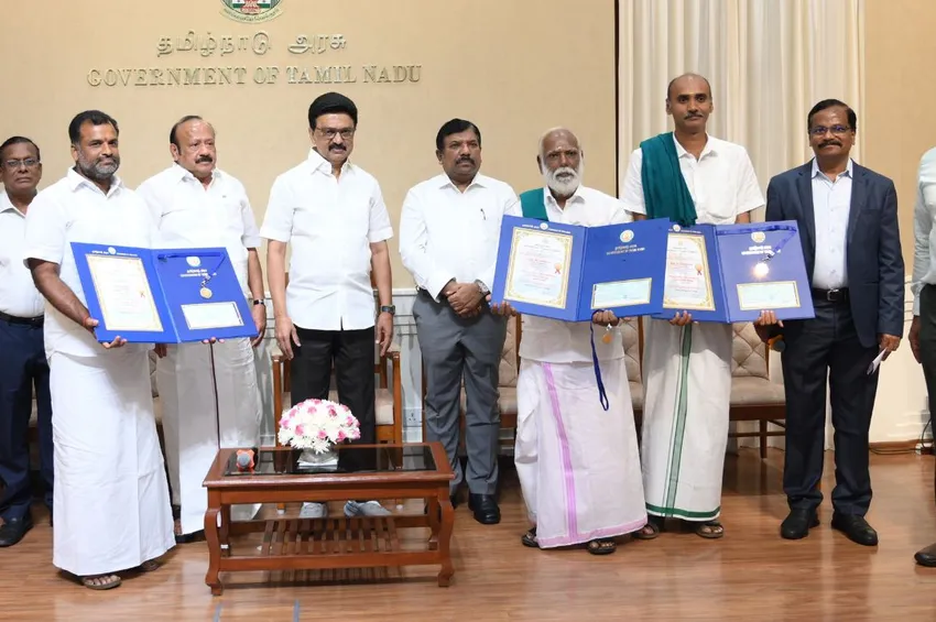3 விவசாயிகளுக்கு நம்மாழ்வார் விருது- எந்த மாவட்டத்தை சார்ந்தவர்கள்?