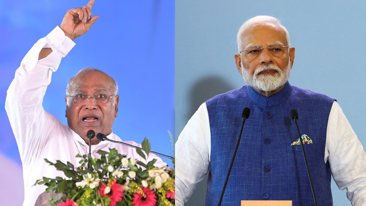 காஷ்மீர் பயணத்தை ரத்து செய்தது ஏன்? – பிரதமர் மோடிக்கு மல்லிகார்ஜூன கார்கே கேள்வி
