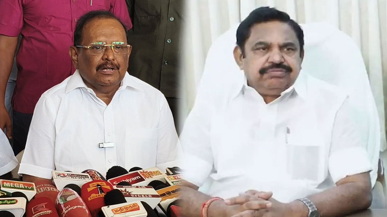  எடப்பாடி பழனிசாமி தூங்கிக்கொண்டிருக்கிறார்...அமைச்சர் ரகுபதி சாடல்