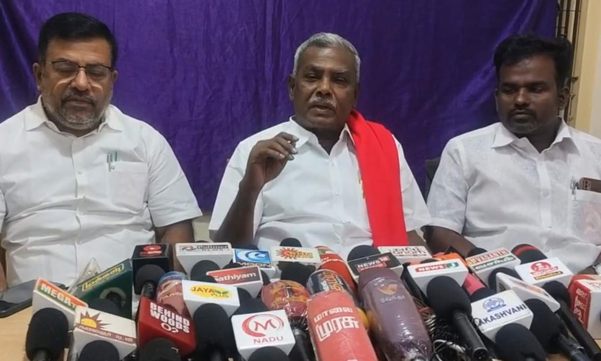  “இபிஎஸ் கூறுவது நம்பத்தகுந்தது அல்ல” – சிபிஎம் மாநில செயலாளர் சண்முகம்   