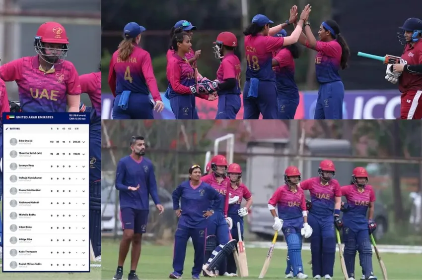 கிரிக்கெட் வரலாற்றில் முதல் முறையாக.. மொத்த அணியும் ரிட்டயர்டு அவுட்!