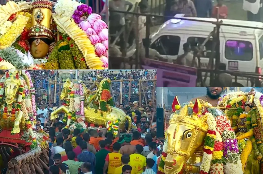 கள்ளழகரை காண வந்து உயிரிழந்த பக்தர்.. சித்திரை திருவிழாவில் நடந்த சோகம்