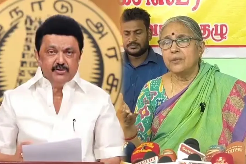 தமிழகத்தில் காவல்துறையின் அணுகுமுறை மோசம்– திமுக கூட்டணி கட்சித் தலைவர் வாசுகி குற்றச்சாட்டு 