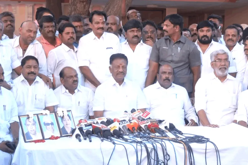 அமித்ஷா எங்களை சந்திக்காதது வருத்தமளிக்கிறது - ஓ.பன்னீர் செல்வம் 