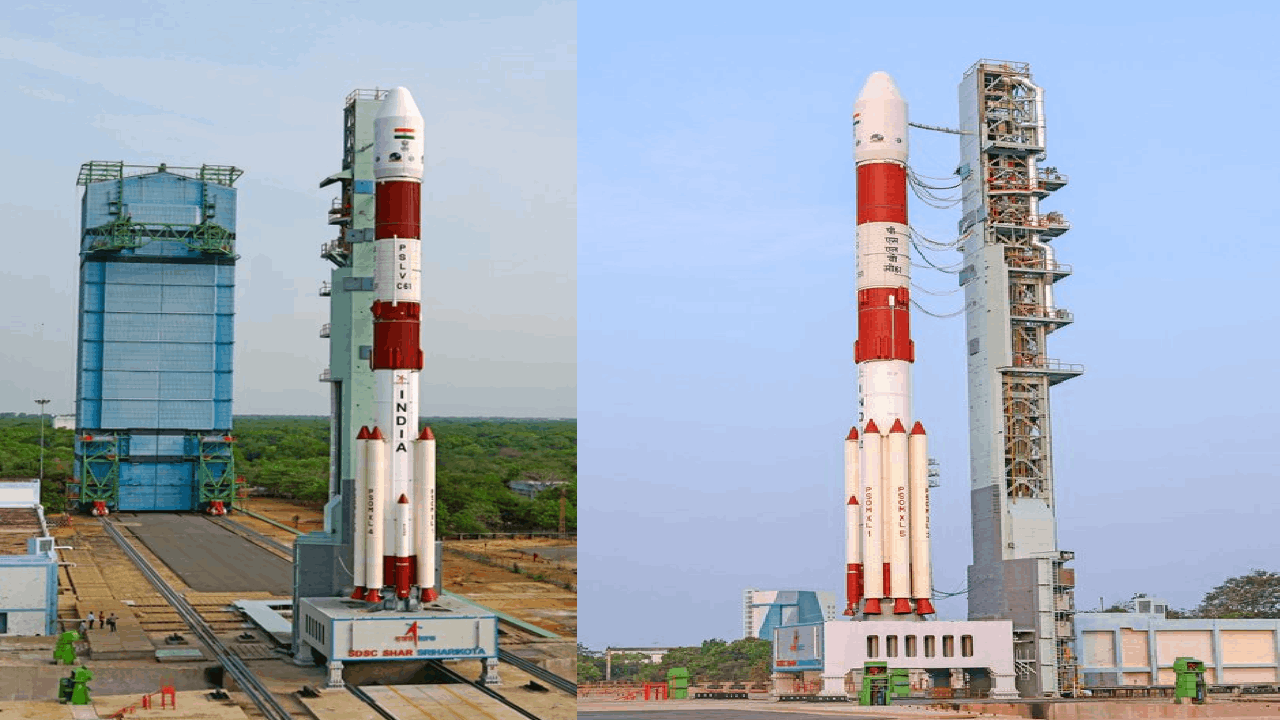 நாளை விண்ணில் பாய்கிறது.. பிஎஸ்எல்வி-சி61 ராக்கெட்..!