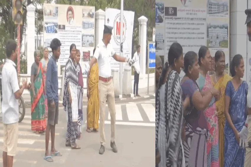 முதலமைச்சருக்காக நாங்கள் காத்திருக்க வேண்டுமா? – பெண்கள் போலீசாருடன் வாக்குவாதம்!