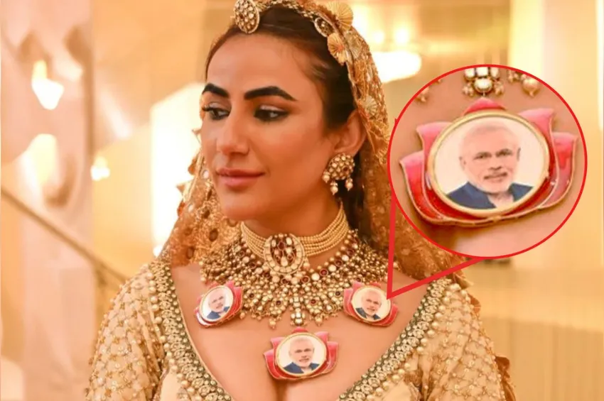 ருச்சி குஜ்ஜரின் 'மோடி' முத்து மாலை.. கேன்ஸ் திரைப்பட விழாவில் சுவாரஸ்யம்